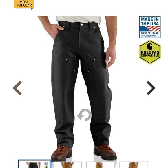 carhartt black carpenter pants